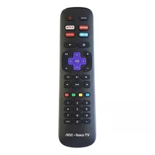 Controle Tv Aoc/philco Roku Tv Netflix/hbo/google Le-7245