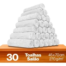 Kit 30 - Toalhas De Rosto Para Salão - Paris- Promoção