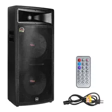 Caixa Som Bluetooth Mp3 Fit-850 2 Falantes 15 Pol 450w Leacs