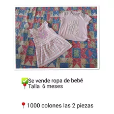 Se Vende Ropa De Bebé De 6 Meses