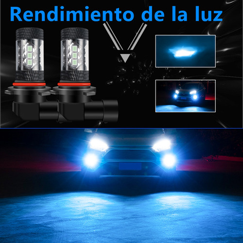 8000k Luz Antiniebla Led Azul Para Ford Mustang Gt 2005-2012 Foto 6
