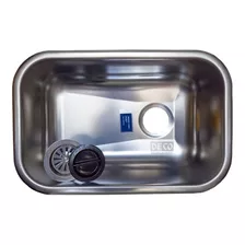 Pileta 18 Profundidad Acero Inox. Johnson Sobreponer Deco