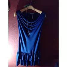 Vestido Italiano Talle M Elastizado 