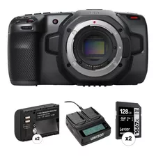 Blackmagic Design Pocket Cinema Camera 6k Kit With 2 X Batte