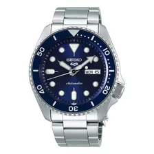 Reloj Deportivo Seiko Srpd51 5 Para Hombre, Plateado, 42,5 M