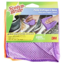 Pano Multiuso Esfrega E Seca Scotch-brite 2 Unidades