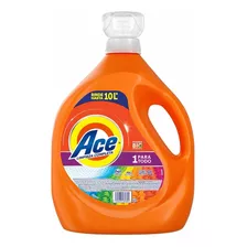 Detergente Líquido Ace Limpieza Completa 1 Para Todo Ropa Blanca Y De Color 5l