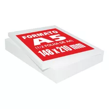 Papel Offset 75g Branco Formato A5 - 3000 Folhas