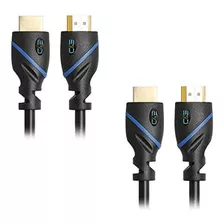 Ce 2 Pack Cable Hdmi De Alta Velocidad Compatible Con Ethern