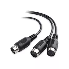 5pin Din Midi Splitter Cable (dual Midi Cable) 0.5 Mete...