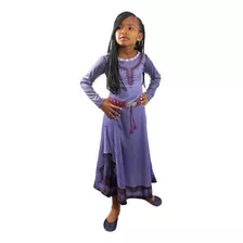 Fantasia Infantil Premium Vestido Asha Wish Disney Original