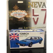 Tomica F47 Lotus Elite England 1/63 Made In Japan Vintage