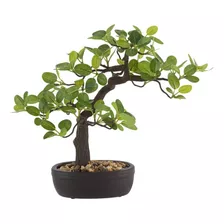 Bonsai Artificial Planta Decorativa 36cm