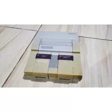 Super Nintendo Fat Nacional Só O Console Tudo 100%. K19