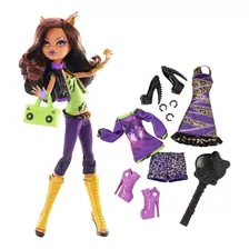 Monster High Boneca Clawdeen Wolf 13 - I Love Fashion Luxo