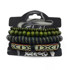 Brazalete Pulsera Nativo Fight Urbano Moda Ajustable