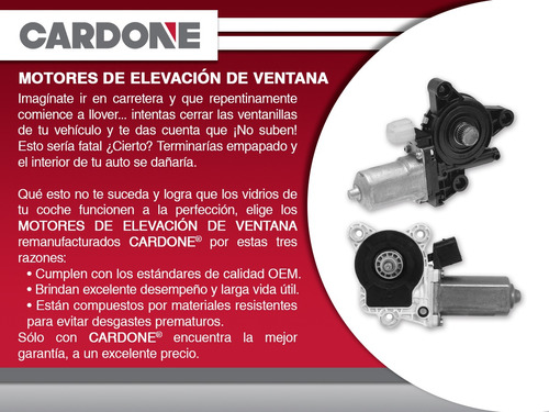 1 Motor Elevacin Ventana Del Der Scion Xa 04 Al 06 Reman Foto 6