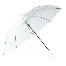 Guarda Chuva Automático Transparente 72cm Comp 90 Diâmetro