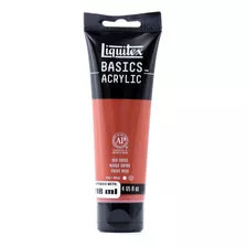 Pintura Acrílico Liquitex Basics 118ml Color Óxido Rojo