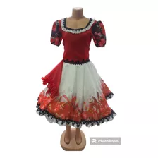 Vestido De Huasa, Fiestas Patrias Chile, Rojo Juvenil