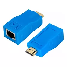 Adaptador Kit Extension Delta Hdmi Con Cable Utp Cable 5mts