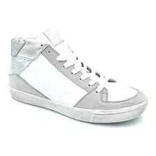 Tenis Para Mujer Sintetico Mosca Casual Mod. Stevy