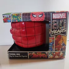 Taza Spiderman Marvel Original Conmemorativa 80 Años