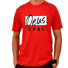 Camiseta Masculina Deus É Pai Evangélica Moda Gospel