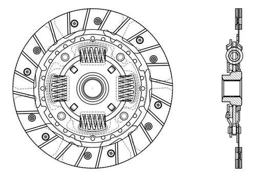 Clutch Embrague Valeo Nissan Hikari 1.6l 1988-1992 Foto 2