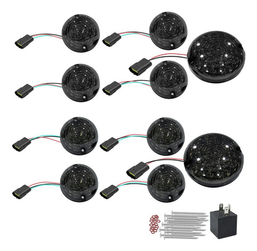 Foto de Luces Giratorias De 10 Piezas Para Land Rover Defender 90 11