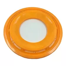 Disco De Arremesso Frisbee Plástico Brinquedo Cor Laranja