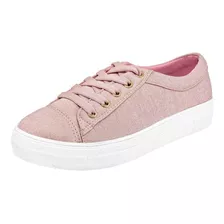 Tenis Urbano Nazzcar 3503 Para Mujer 22 Al 26 Rosa E3