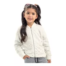 Jaquetinha Bomber Casaco Blusa De Frio Feminina Pelinho Kids