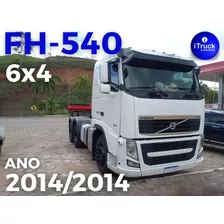 Volvo Fh540 T 6x4 Ano 2014/2014 Automático = 440 R480 460 