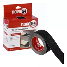 Fita Antiderrapante 50mmx5mt Preta Disma/nove54 Cor Preto