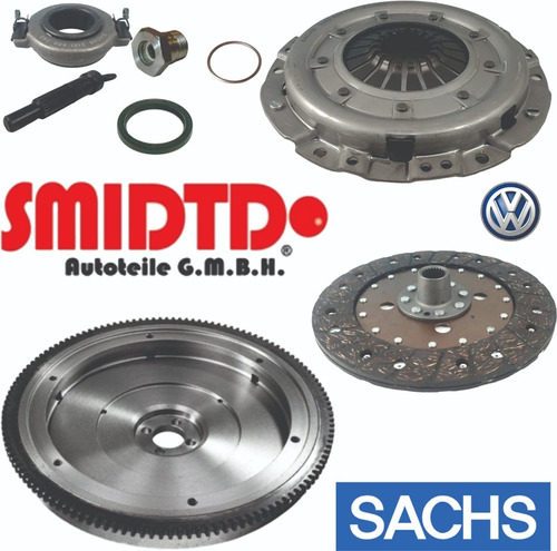 Volante De Motor Clutch Y Reten Vw Sedan 1.6l 74-92 Vocho Foto 2