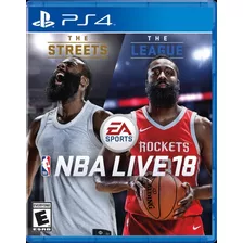 Jogo Ps4 Nba Live 18 Game Mídia Física