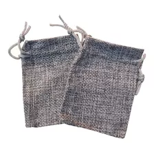 30 Bolsas En Yute Para Japa Malas 9 X 6 Cms Color Gris