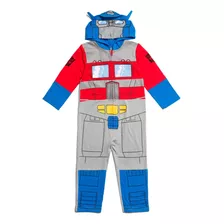 Transformers Optimus Prime Mono De Disfraz Con Cremallera 3t