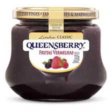 Geléia Queensberry Classic Frutas Vermelhas Em Vidro Sem Glúten 320 G