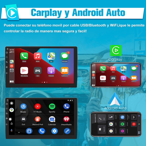 Auto Estreo Pantalla Android Para Mitsubishi Lancer Carplay Foto 4