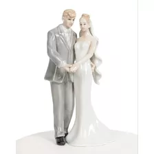 Topo De Bolo Importado - Porcelana - Casamento - Noivinhos