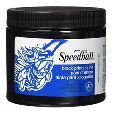 Speedball 3700 Tinta De Impresion De Bloque De Agua, Color L