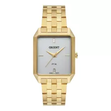 Relógio Orient Feminino Dourado Lgss0058 S1kx Quadrado 