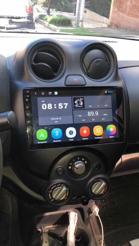 Radio Android Carplay 2+32 Nissan March Foto 4