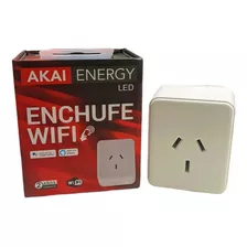 Enchufe Toma Inteligente Smart Wifi Alexa 10a 220v Domotica Color Blanco