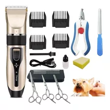 Maquina De Tosa Profissional P/ Pets C Tesouras E Aparador