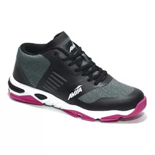 Zapatillas Avia Modelo Dancing Gfc Reina - Negro Con Fucsia