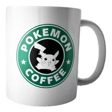 Taza Clasica Coffee Pokemon Starbucks - Ok Creativo