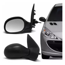 Espejo Retrovisor Manual Peugeot 206 Original Ftm 100%